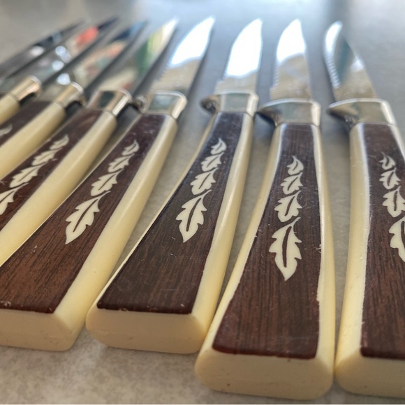 Vintage MCM flatware set Regent Sheffield from England - Picture 5 of 9